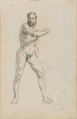 Кустодиев Борис Михайлович. Натурщик